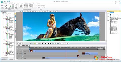 Skærmbillede VSDC Free Video Editor Windows 10
