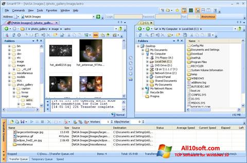 Skærmbillede SmartFTP Windows 10