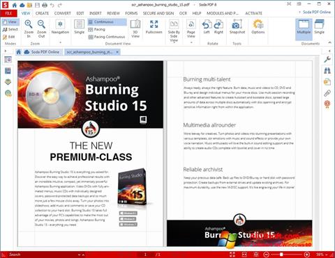 Skærmbillede Soda PDF Windows 10