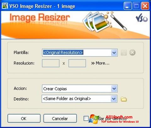 Skærmbillede VSO Image Resizer Windows 10