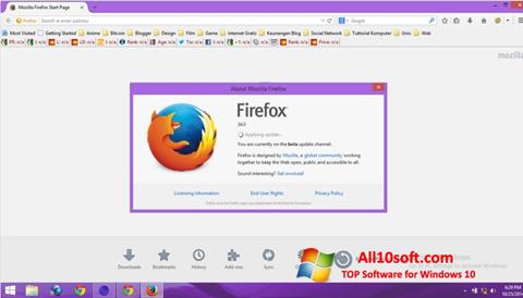 Skærmbillede Mozilla Firefox Offline Installer Windows 10