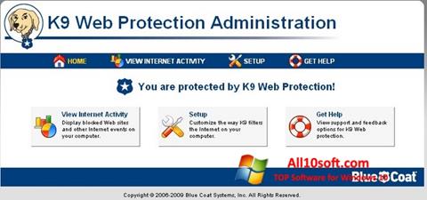 Skærmbillede K9 Web Protection Windows 10