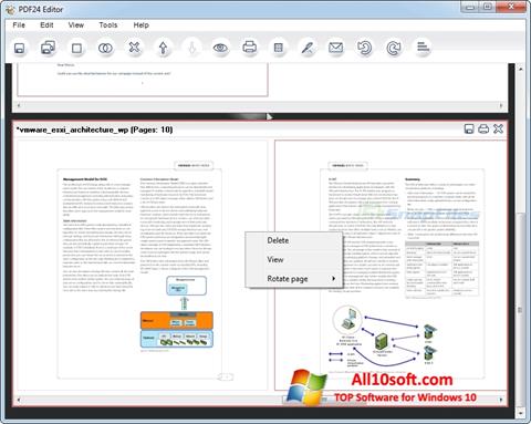 Skærmbillede PDF24 Creator Windows 10