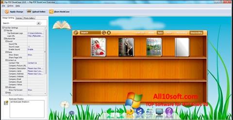 Skærmbillede Bookshelf Windows 10