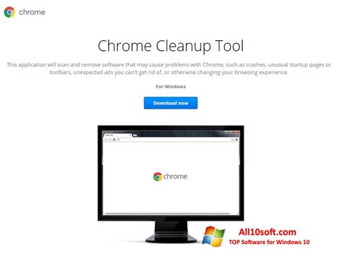 Skærmbillede Chrome Cleanup Tool Windows 10