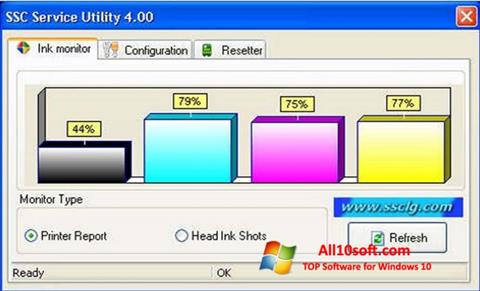 Skærmbillede SSC Service Utility Windows 10