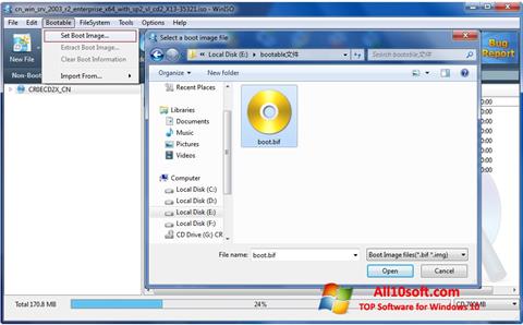 Skærmbillede WinISO Windows 10