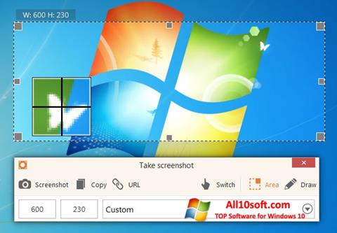 Skærmbillede ScreenShot Windows 10