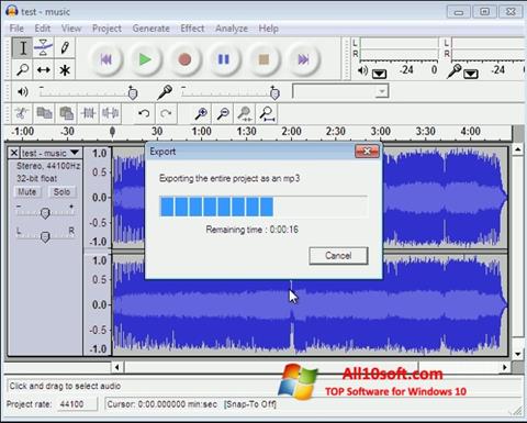 Skærmbillede Lame MP3 Encoder Windows 10