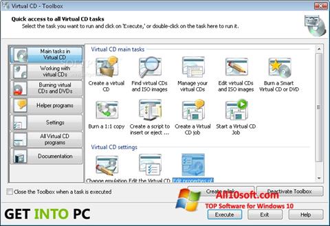 Skærmbillede Virtual CD Windows 10