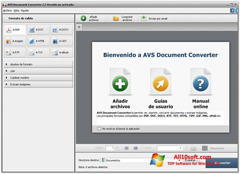 Skærmbillede AVS Document Converter Windows 10