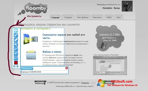 Skærmbillede Floomby Windows 10