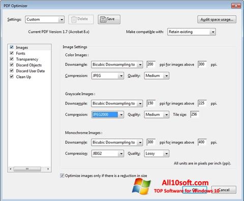 Skærmbillede Adobe Acrobat Pro DC Windows 10