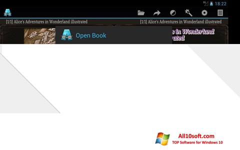 Skærmbillede AlReader Windows 10