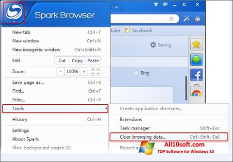 Skærmbillede Spark Windows 10