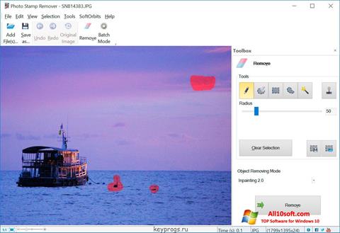 Skærmbillede Photo Stamp Remover Windows 10