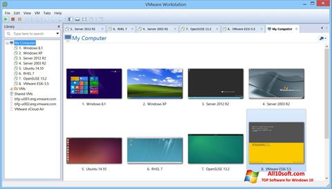 Skærmbillede VMware Workstation Windows 10