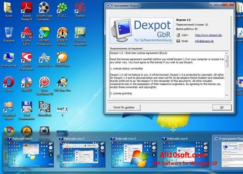 Skærmbillede Dexpot Windows 10